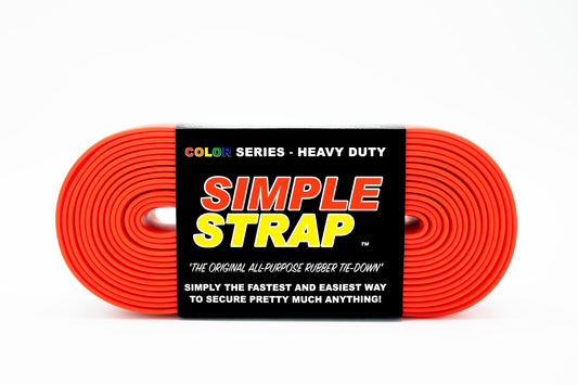 Simple Strap 6m rød - Heavy duty