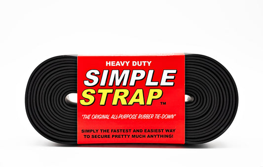 Simple Strap 6m sort - Heavy duty